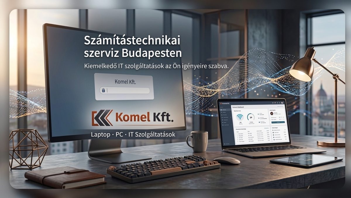 Komel Kft. szervizműhelye – számítógép és laptop javítás Gazdagréten